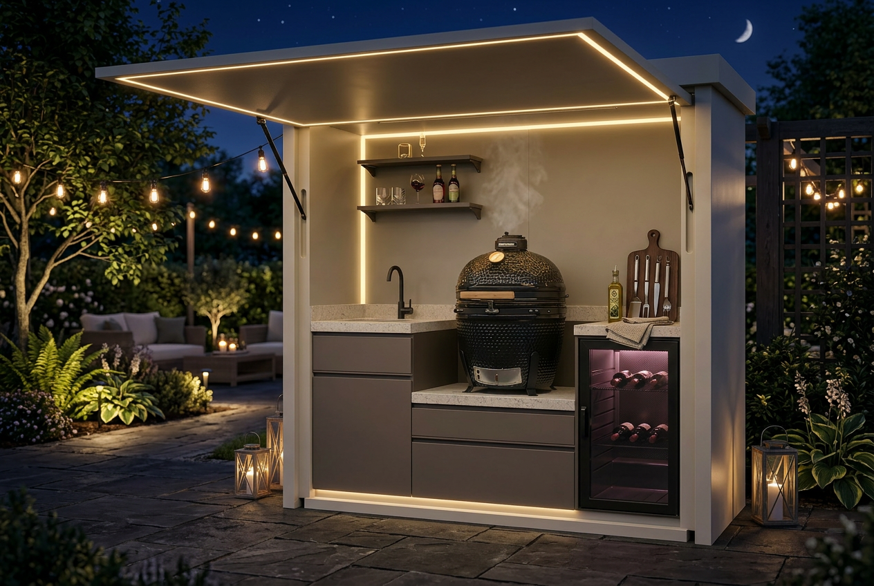 Mini pod - compact BBQ pod